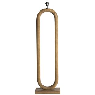 Vloerlamp 35x20x119 cm PACECO hout grijs-donker bruin