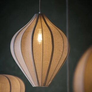 Hanglamp Ø47x55 cm PASTO jute naturel