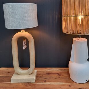 Lampvoet 30x12x59 cm PACECO hout mat naturel