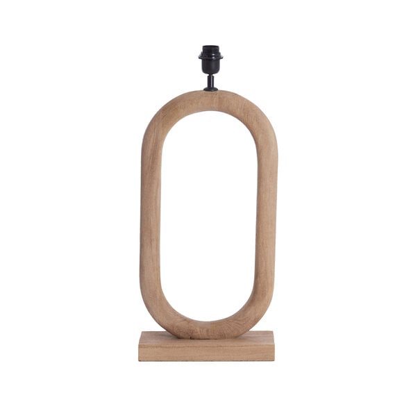 Light en Living Lampvoet 30x12x59 cm PACECO hout mat naturel