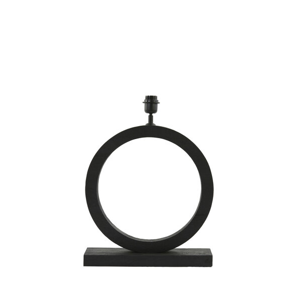 Light en Living Lampvoet 41x13x55 cm TINAR hout mat  zwart