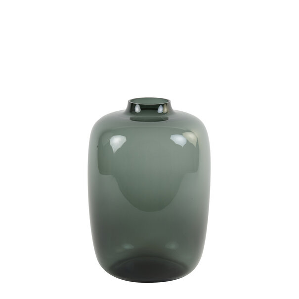 Light en Living Vaas Ø25x35 cm KEIRA glas grijs van Light & Living
