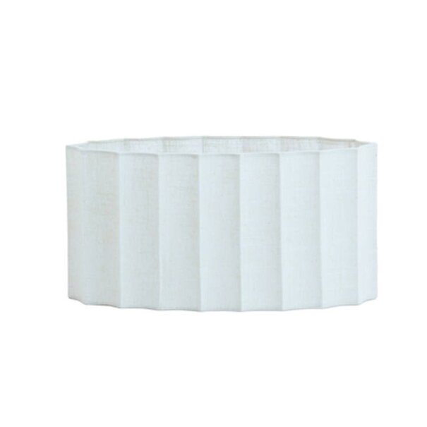 Light en Living Kap ovaal recht smal 38-17,5-19 cm DISLI linnen crème