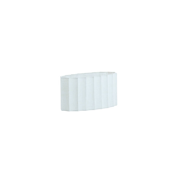 Light en Living Kap ovaal recht smal 38-17,5-19 cm DISLI linnen crème
