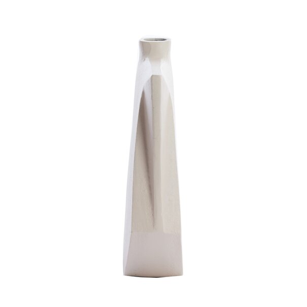 Light en Living Vaas deco 27,5x7x32,5 cm MAKAHA crème