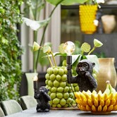 Vaas deco LEMON groen - 41 cm hoog