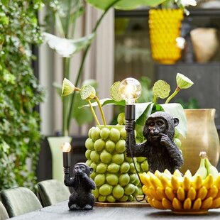 Vaas deco LEMON groen - 41 cm hoog