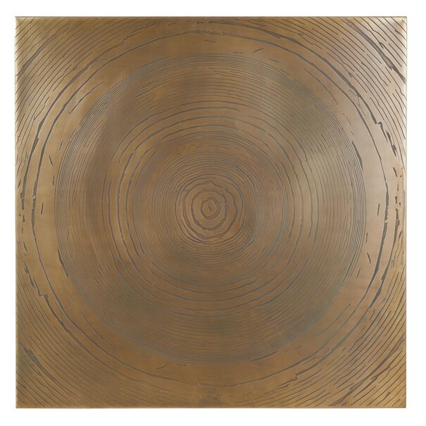 Light en Living Wandornament 60x1,5x60 cm LOLITA  antiek brons