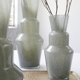 Vaas TROSMU glas grijs-groen