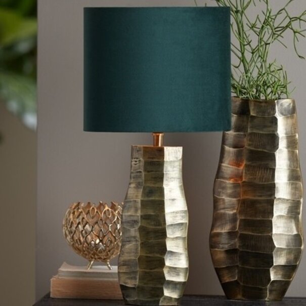 Light en Living Kap ovaal recht VELOURS dutch green - Diverse maten