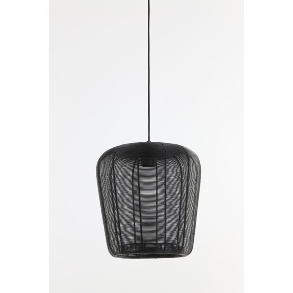 Light en Living Hanglamp Adeta in zwart of goud - Stijlvolle draadlamp in diverse maten