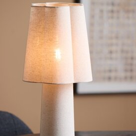 Tafellamp Ø25X50 Cm Musaby linnen naturel