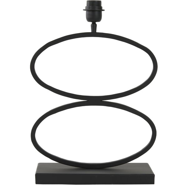 Light en Living Lampvoet STELIUS mat  zwart - 33x17x42 cm