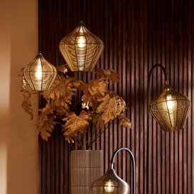 Hanglamp ALVARO antiek brons