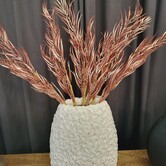 Ornament 100 cm LEAF metallic koper