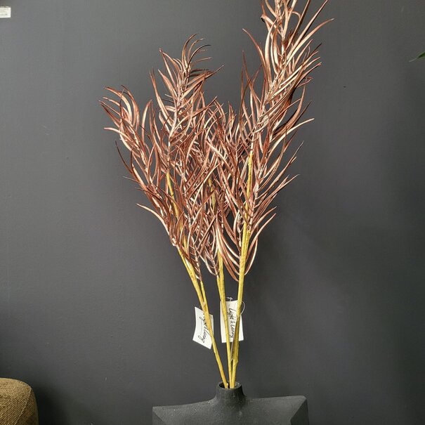 Light en Living Ornament 100 cm LEAF metallic koper