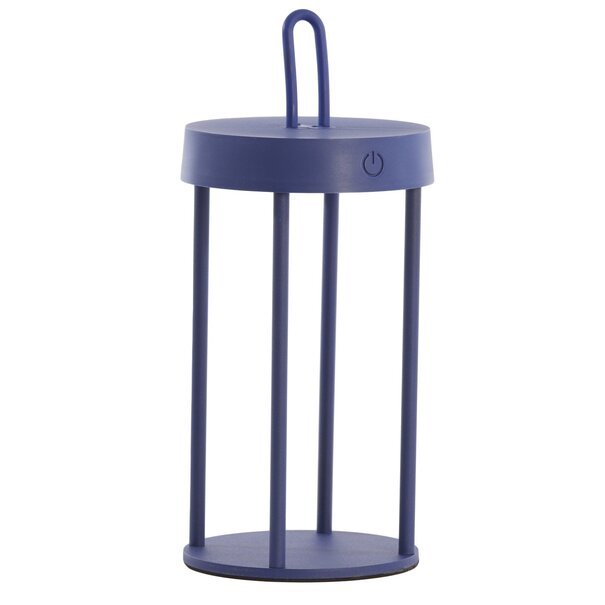 Light en Living Tafellamp LED Ø13x28 cm ISALO blauw