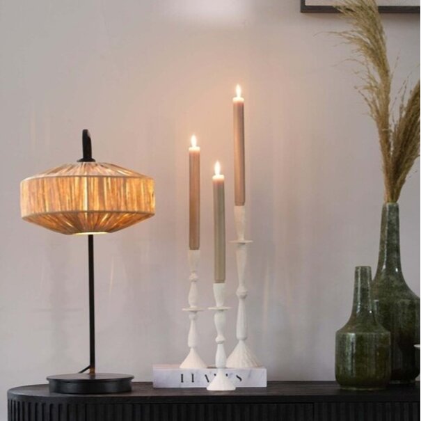 Light en Living Kap 31-31-16 cm BILJANA raffia naturel