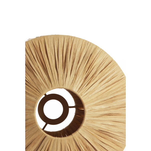 Light en Living Kap 31-31-16 cm BILJANA raffia naturel