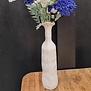 Vaas deco 13x12,5x50 cm TEODORA  crème