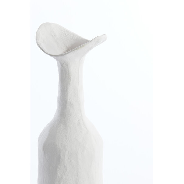 Light en Living Vaas deco 13x12,5x50 cm TEODORA  crème