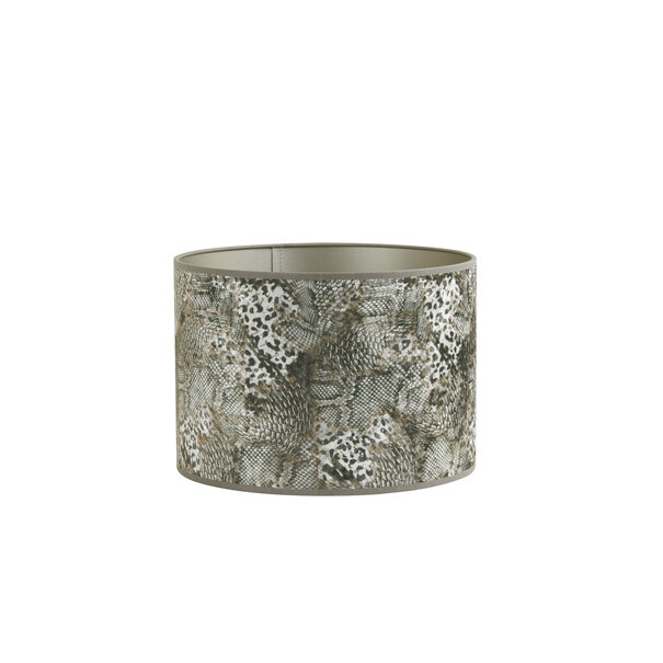 Light en Living Lampenkap cilinder 20-20-15 cm KEYON bruin