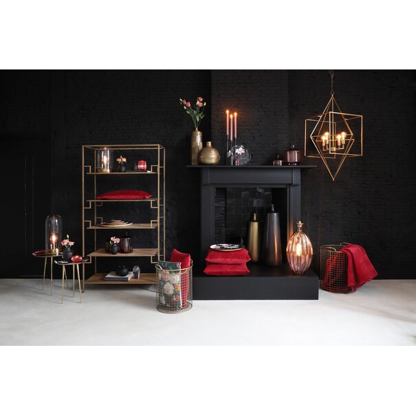 Light en Living Vaas deco Ø27x30 cm LABU antiek brons