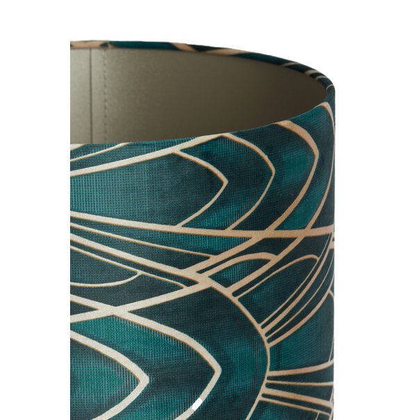 Light en Living Kap cilinder 20-20-15 cm TIARA groen