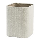 Kap vierkant rond hoog 20-20-26 cm BOLERO wit