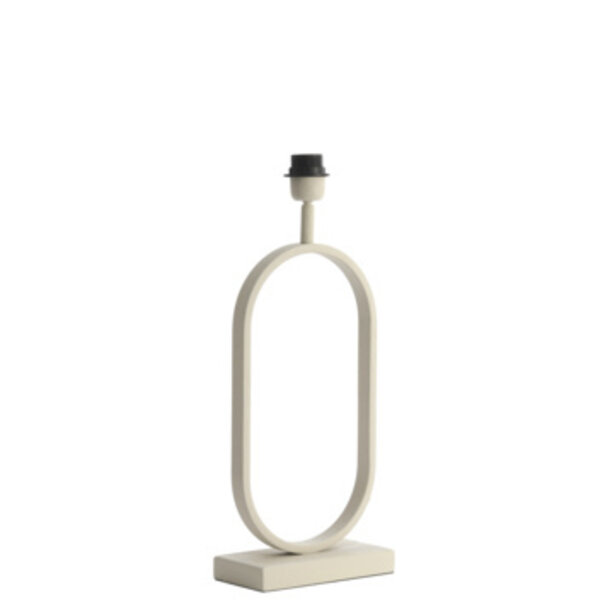 Light en Living Lampvoet Fleur beige 20x10x45 cm