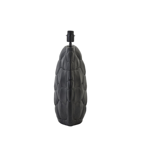 Light en Living Lampvoet TURTLE  mat zwart 54,5 cm hoog