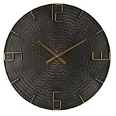 Wandklok Winton L zwart - Ø80CM