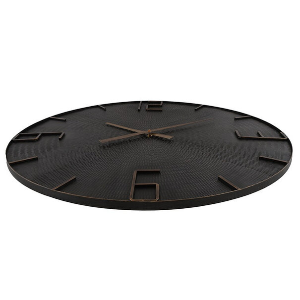 Thomas Kent Wandklok Winton L zwart - Ø80CM