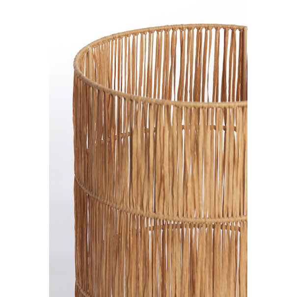 Light en Living Kap cilinder 40-40-50 cm LANZANO raffia  naturel