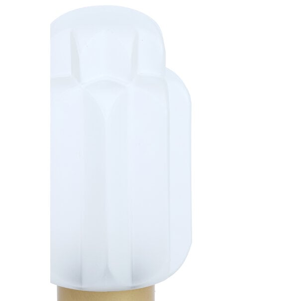 Light en Living Tafellamp LED Thisio melkglas L