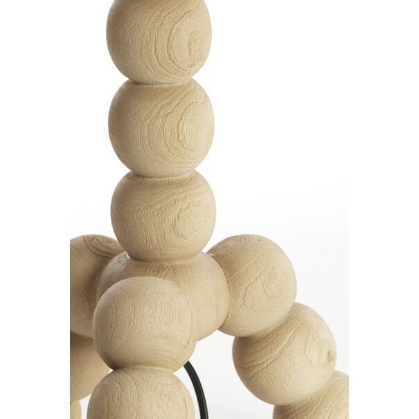 Light en Living Lampvoet 20x20x50 cm VEGLIO naturel