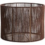 Lampenkap TOSSA - Ø40x30cm - Bruin