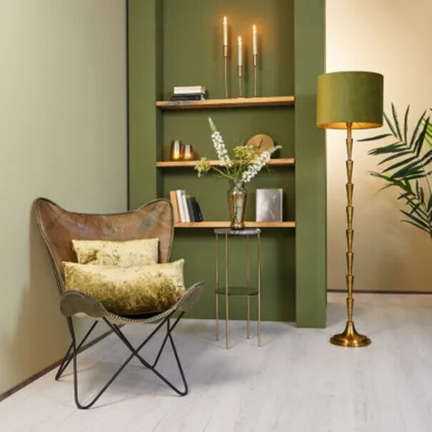 Light en Living Vloerlamp - BUTIA - Brons - Ø25x134.5 cm