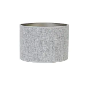 Kap cilinder 25-25-18 cm SAVERNA licht grijs