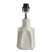 Lampvoet Ø20,5x37 cm AMADE keramiek mat crème