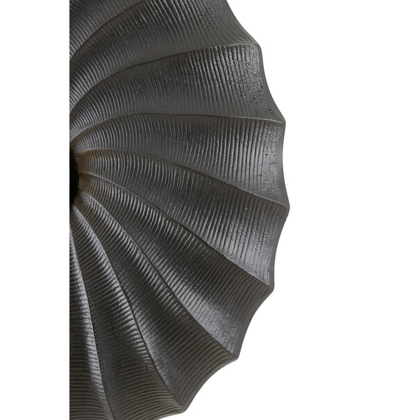 Light en Living Wandlamp Bapato zwart Ø27x9 cm