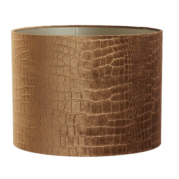 Light en Living Lampenkap cilinder 50-50-38 cm PRAYA bruin