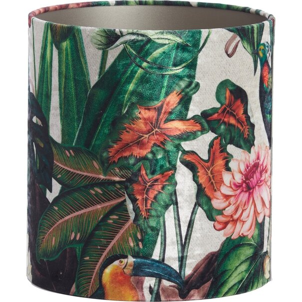 Light en Living Kap cilinder 30-30-32 cm DAHLIA groen