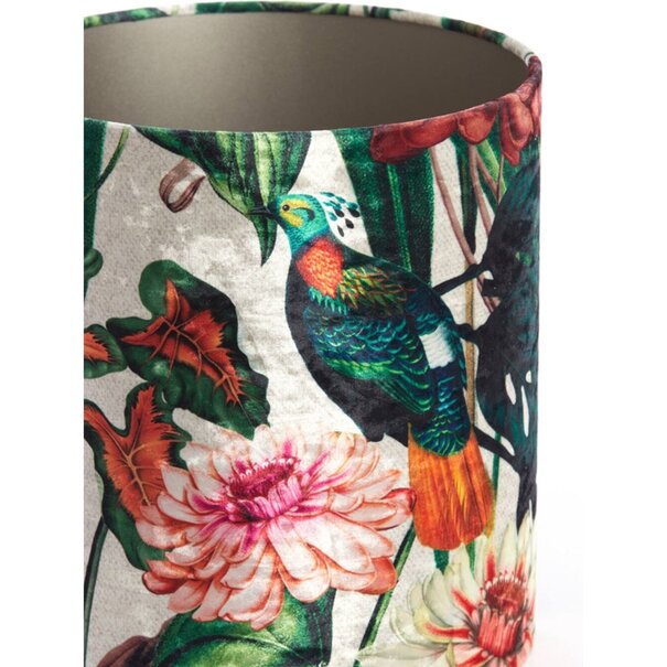 Light en Living Kap cilinder 30-30-32 cm DAHLIA groen