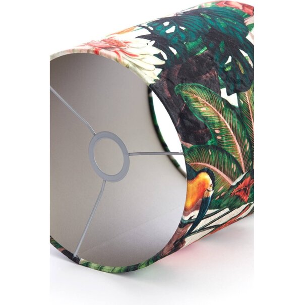 Light en Living Kap cilinder 30-30-32 cm DAHLIA groen