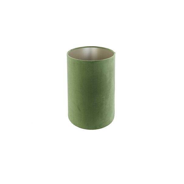 Light en Living Kap ovaal recht smal 38-17,5-28 cm VELOURS dusty green