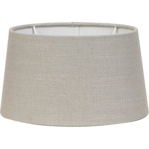 Light en Living Lampenkap LIVIGNO - 20x20x12cm - Lichtgrijs