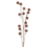 Kunsttak Bloem Echinops roze - 4 x 13 x 105 cm