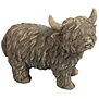Ornament Schotse hooglander Yuki L bruin - 22 x 10,5 x 19,5 cm