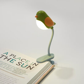 Boeklampje Birdie groen